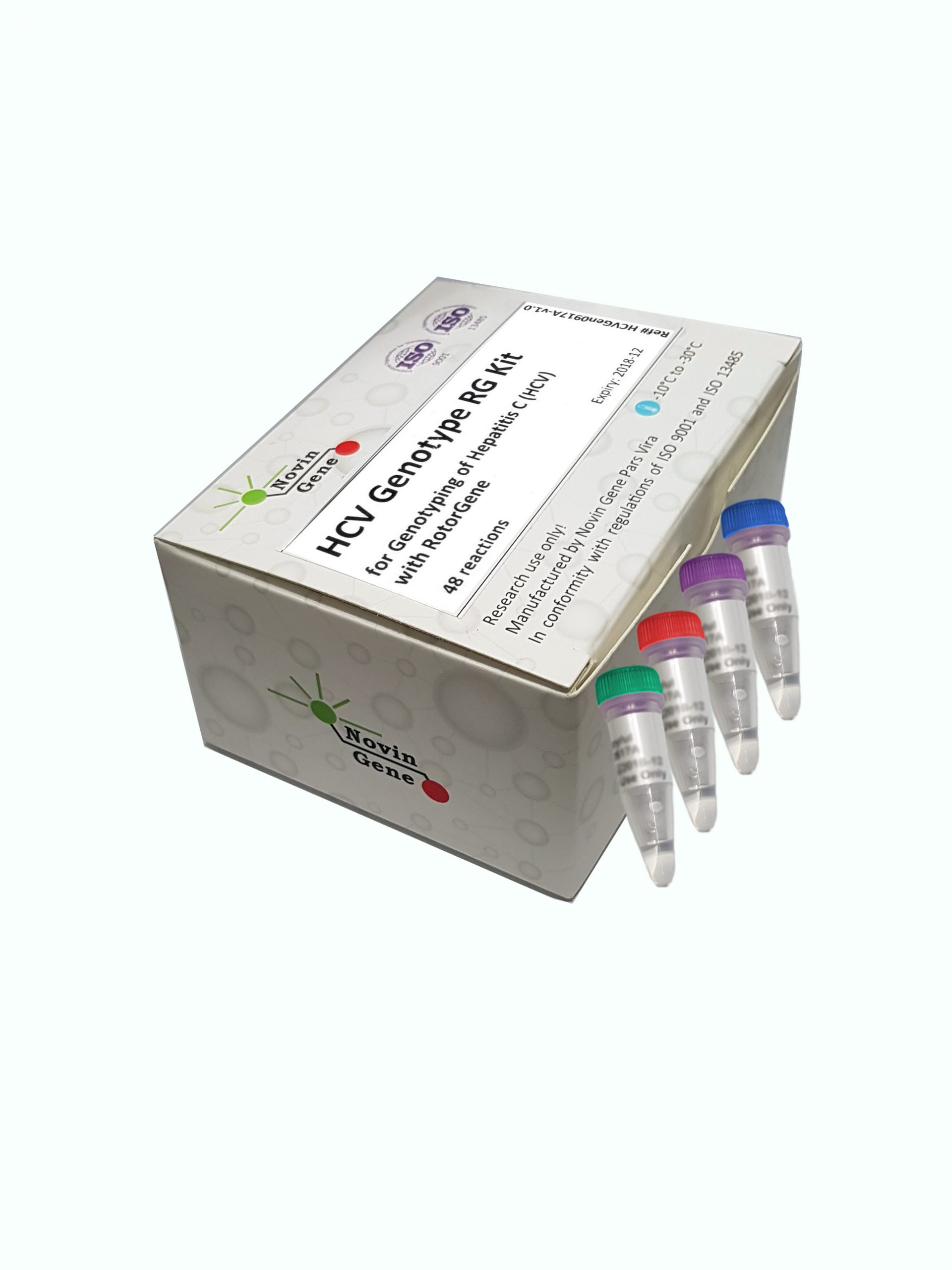 HCV Genotype (RG) 24rxn (تعیین ژنوتایپ ویروس هپاتیت C را به روش Real-Time RT-PCR)